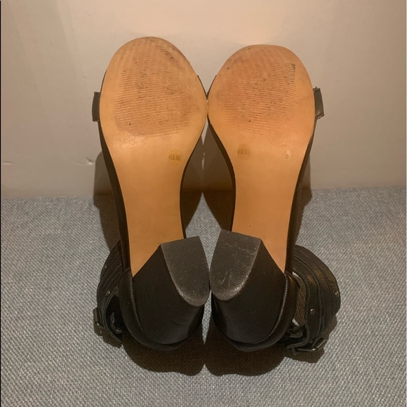 Sole Society Open-toed Heeled Sandals - Picture 4 of 5